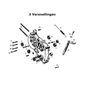 Kreidler Carter Gauche 3 Accélérer