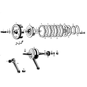 Kreidler Clutch 3 Accélération