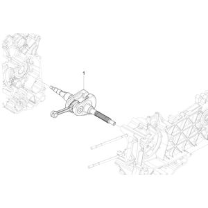 Vilebrequin Piaggio Liberty 125 4 temps 3V IE ABS (IGET Euro 5)