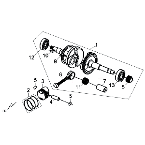 Vilebrequin Sym Jet 4 (R086) rouge