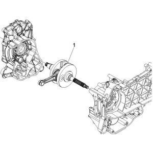 Vilebrequin Gilera Runner 200cc VXR 4 temps 2006