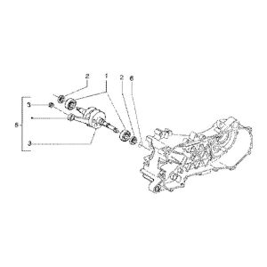 Vilebrequin Gilera Runner 180cc FXR 2 temps