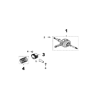 Vilebrequin Peugeot V-clic blanc