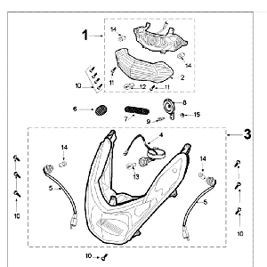 Peugeot Kisbee marron clair