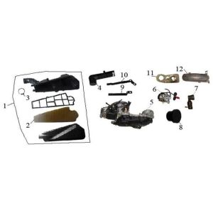 Boîte à air  China LX noir