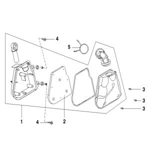 Boîte à air  Generic Cracker Limited blanc 2009 2 temps