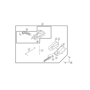 Boîte à air  Kymco VP50i injection euro 4 tecno argent