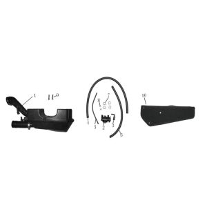 Boîte à air  Turbo Cx-50 4 temps