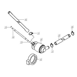 Membrane d'air Kymco Vitality 4T AC anthracite