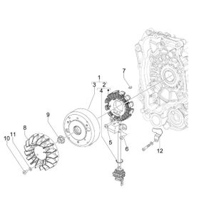 Allumage Piaggio Liberty 2 temps