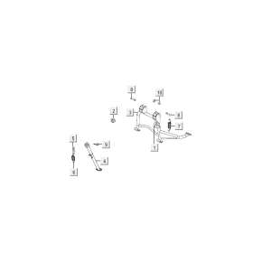 Injection moyenne Kymco VP50i euro 4 tecno silver