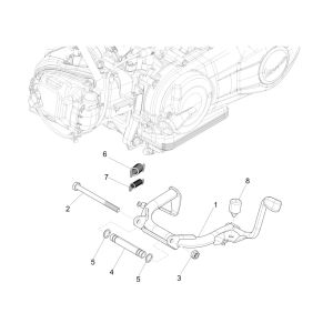 Vespa Primavera 4 temps 3V de milieu de gamme (injection euro5 IGET)