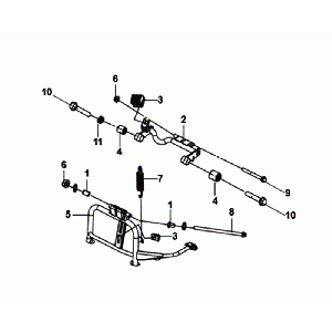 Moteur à suspension Sym Mio 50I
