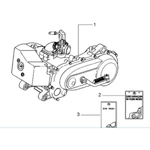 Moteur Piaggio Zip RST
