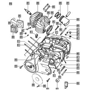 Motorblok nieuw type Tomos CLASSIC XL (L1)
