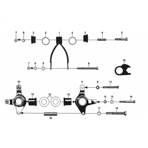 Suspension moteur Zundapp 529 tous types