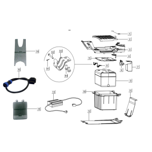 Batterie - marchepied Niu n-Pro