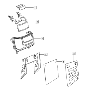 Feu arrière Niu N-pro blanc - rouge