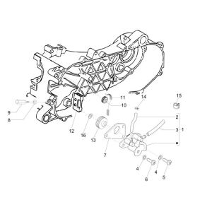 Pompe à huile Vespa Sprint 2 temps