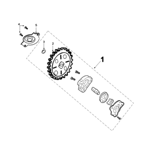 Oliepomp Peugeot Django 125 Allure E3 2014-2017