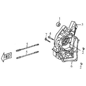 Pompe à huile Turbo RG50 125cc