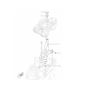 Réservoir d'huile Yamaha Aerox 2 temps 2013