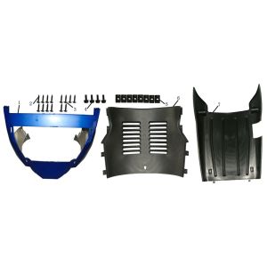 Carénage inférieur China Touring bleu