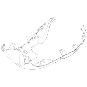 Aileron 4 temps Piaggo Zip (injection Euro5 IGET)