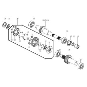 Boîte de vitesses Kymco Myroad 700i