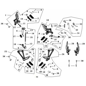Autres pièces China Strada