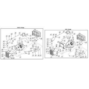 Radiateur - Koelsysteem Kymco Myroad 700i