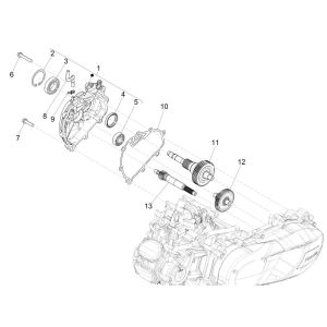 Groupe de producteurs du Piaggio Medley 125 ABS E5 2021-2022 (EMEA)