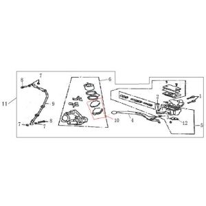 Frein droit AGM GT noir