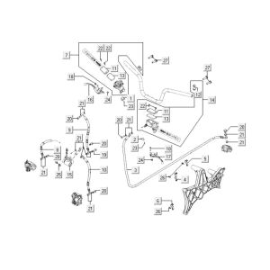 Pièces de frein Kymco Xciting 500i
