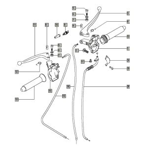 Remgrepen Tomos FLEXER EX (L0-L2)