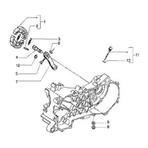 Étrier de frein Gilera Runner 180cc FXR 2 temps