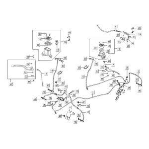 Système de freinage Kymco MXU 300R