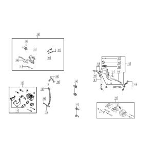 système de freinage AGILITY 16+ 4T 125 Matte Metallic Light Blue