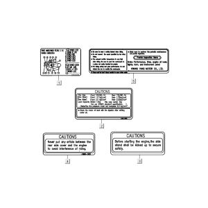 autocollants de sécurité Kymco People S 4 temps Elegance noir