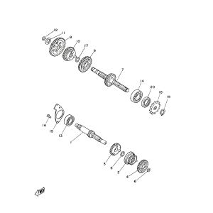 Axe de sélection Yamaha FS1