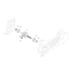 Vilebrequin Piaggio NRG Power 50 2 temps LC Euro 4