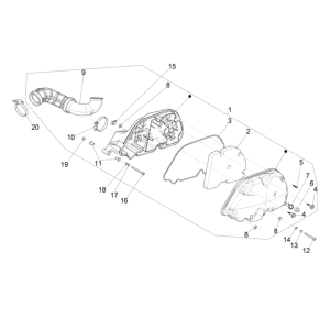 Vespa GTS 300 Super HPE 4 V IE ABS Euro 5 2020-2022