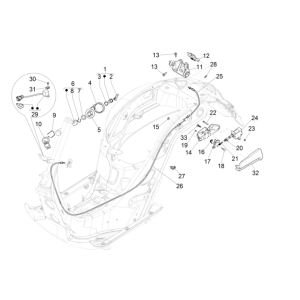 Vespa GTS 300 Super HPE 4 V IE ABS Euro 5 2020-2022
