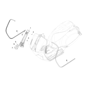 Vespa GTS 300 Super HPE 4 V IE ABS Euro 5 2020-2022