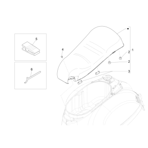Selle Vespa GTS 300 Super HPE 4V IE ABS Euro 5 2020-2022