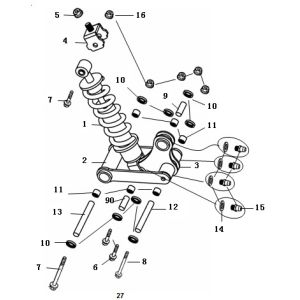 Amortisseur AGM Strada