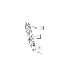 Amortisseur Kymco VP50 4t ac noir