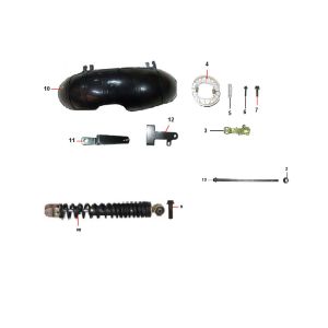 Amortisseur Senzo RivaLux S 4 temps