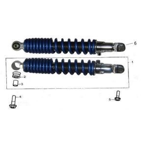 Amortisseurs AGM LX blanc