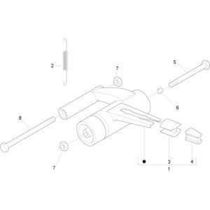 Faux cadre Piaggio Liberty 4 temps